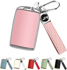 Mazda Key Fob Cover Case with Keychain for 2019-2023 Mazda 3, 3 Hatchback, CX-5,