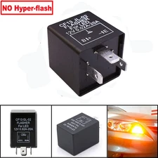 1PC 3-Pin Car Flasher Relay Fix LED Light Turn Signal Hyper Flash CF13 CF13JL