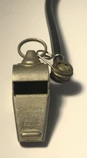 Vintage The Acme Thunderer Whistle Made In England WWII Military Whistle