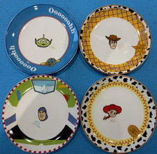 DISNEY Toy Story Plates Set of 4 -  21 x 8 x 21cm Woody, Buz Light Year Ext EXT