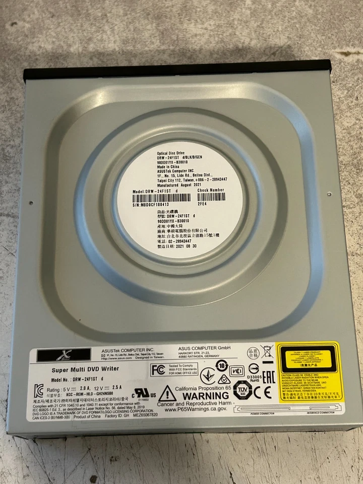 ASUS Super Multi DVD Writer Model DRW-24F1ST Quick Ship - Image 3 of 3