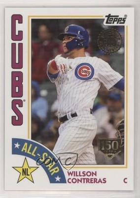 2019 Topps 1984 Baseball All-Stars 150th Anniversary /150 Willson Contreras 4c5