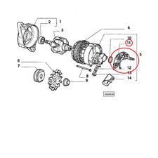 Alternateur Fiat 126