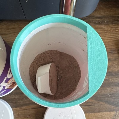 Proteinpulver Abstreifer kompatibel mit More Nutrition 300g und 500g Dose