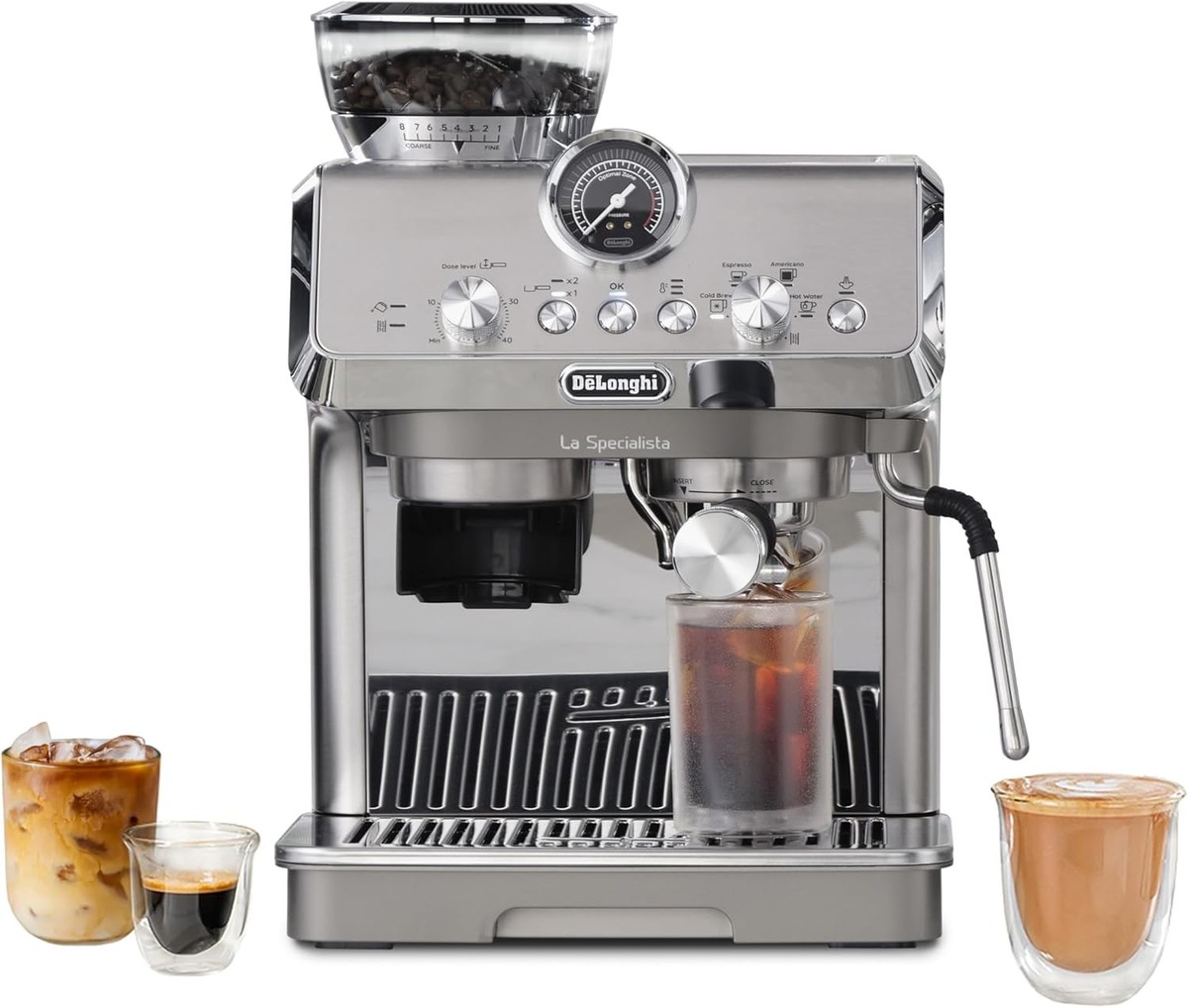 DeLonghi La Specialista Arte Evo Espresso Machine - Compact Cold