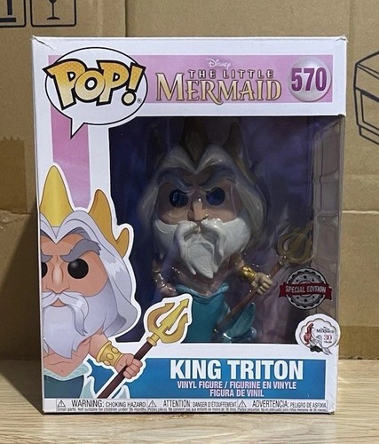 Funko Pop! Vinyl - Disney The Little Mermaid 6” - King Triton #570