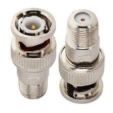 Ftype To Bnc Coax Adapter Bnc Male To F Female Coaxial Cable Connector Bnc Plug