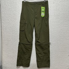 REI Sahara Convertible Timberline Pants Hiking Outdoor Green Boys Size XL 18