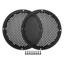 Universal Car Speaker Grills Cover Mesh 6 Inch Audio Speaker Subwoofer 6"