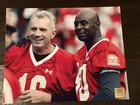 Joe Montana , Jerry Rice Autographed Signed 8x10 Photo,  COA . HOF