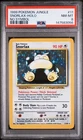 1999 POKEMON JUNGLE NO SYMBOL #11 SNORLAX-HOLO PSA 8