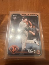 2025 Topps Series 1 Baseball Kai-Wei Teng Rookie RC Gold #705/2025 Giants