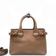 Burberry Small Banner Tote Calfskin House Check sa080926a8r