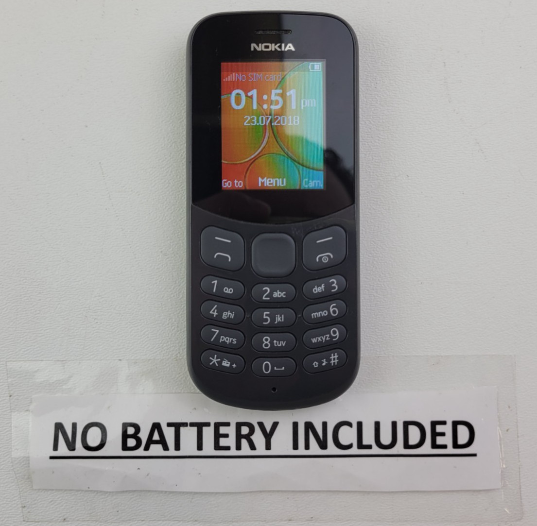 Nokia 130 (2017) (TA-1019) 8MB - Gray (GSM Unlocked) Basic C