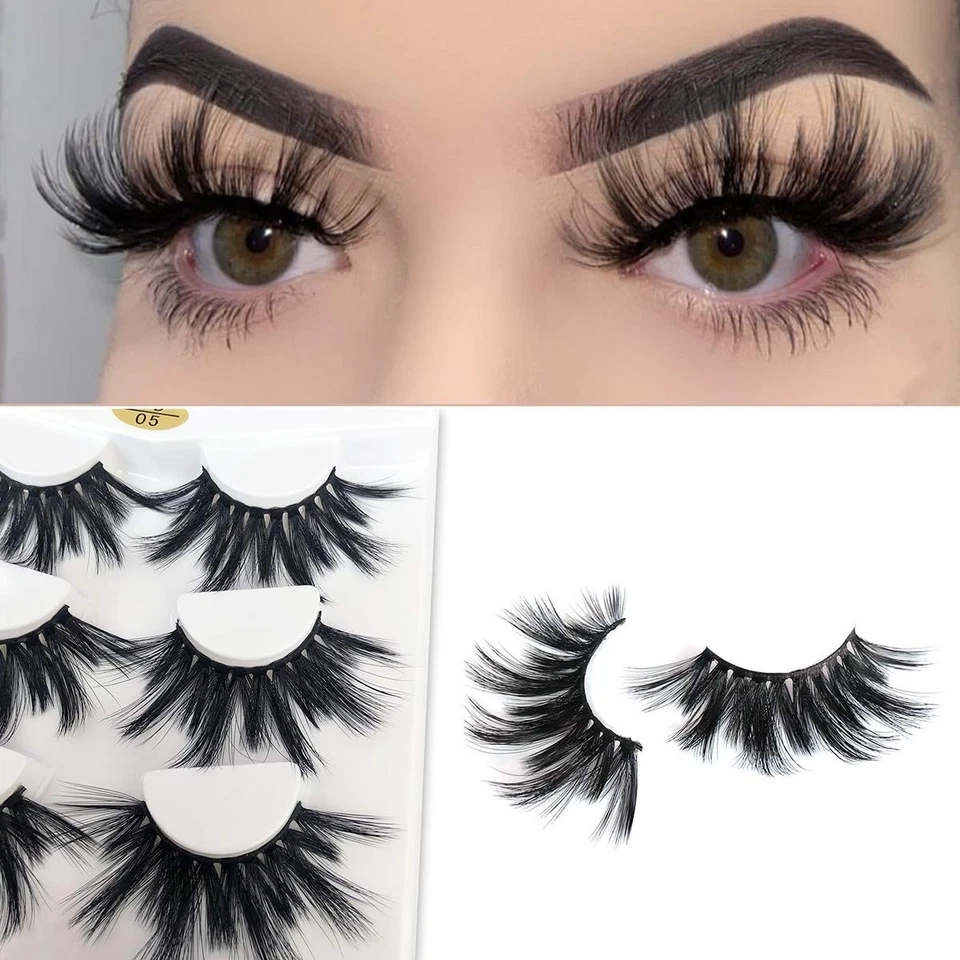 Mikiwi 25Mm Lashes, Dramatic 6D Faux Mink Lashes, Fluffy Volume Eyelas - Image 3 of 4