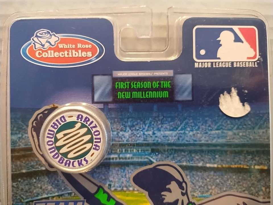 White Rose Collectibles MLB 2000 Seattle Mariners GMC Yukon SUV Diecast Foto 3 de 4
