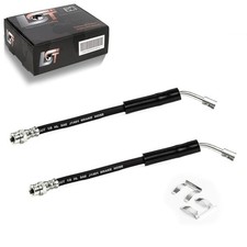 2x Bremsschlauch Set hinten + Halteklammer für VW Arteon Golf Passat Sharan