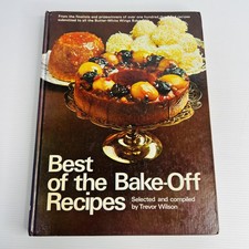 Vintage Best Of The Bake-Off Recipes Trevor Wilson Ure Smith HC DJ Illustrated