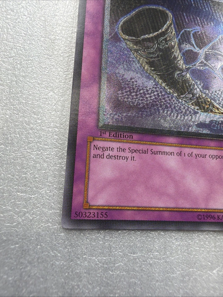 Yugioh! LP Black Horn of Heaven - CDIP-EN060 - Ultimate Rare - 1st Edition Light - Image 2 of 4