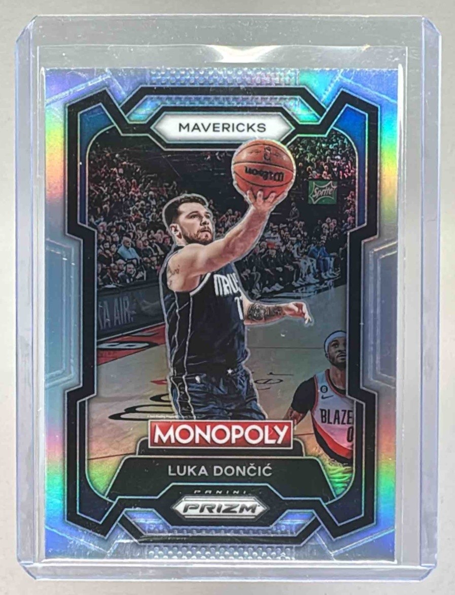 Luka Doncic 2023 Panini Prizm Monopoly #22 Silver