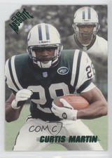 1998 Playoff Absolute Retail Green Curtis Martin #104 HOF 02v3