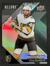 2024-25 Upper Deck Allure #115 Lukas Cormier Black Rainbow Rookie Card RC