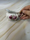 Enesco Violet Flower Small Creamer And Sugar Japan Vintage — photo 5