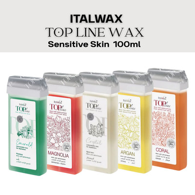 Italwax Top Line Wachs zur Enthaarung für empfindliche Haut 100ml - Duft & Packung auswählen