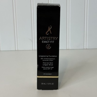 Amway Artistry Exact Fit Longwearing Foundation L1N1 Bisque 1oz