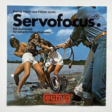 Eumig Servofocus  - Prospekt 4 Seiten