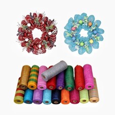 Christmas Deco Mesh High-quality Polypropylene Long-lasting Use Reusable Mesh