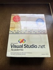 Microsoft Visual Studio .NET Professional 2003 Retail  1 User/s - Full...
