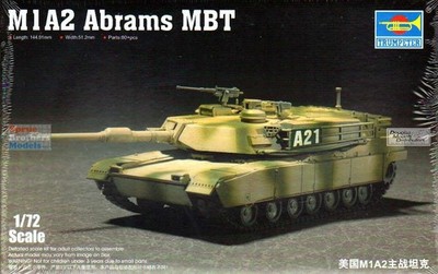 TRP07279 1:72 Trumpeter M1A2 Abrams