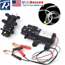 Oil Engine Oil Fluid Extractor Electric Siphon Transfer Change Pump Motor 12V
