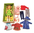 Tutti Doll 3550 Vintage 60s Clothes Lot with Todd Outfit and Box
