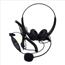 Cuffie telefoniche call center CallEZ C502 RJ9 con adattatori microfono cancellazione rumore - NOB