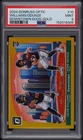 2024 Donruss Optic Downtown Duos Caleb Williams / Rome Odunze RC Gold 5/10 PSA 9