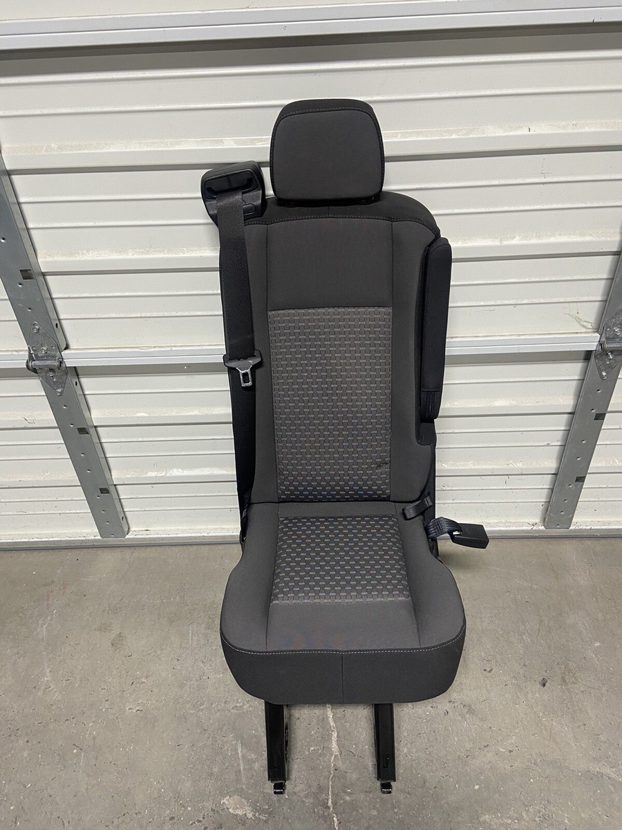 2019-2025 Ford Transit Van 1 Person Rear Seat DARK PALAZZO Cloth