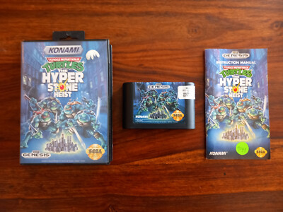 Sega GENESIS / MEGA DRIVE - TMNT Turtles: The Hyperstone Heist - USA NTSC