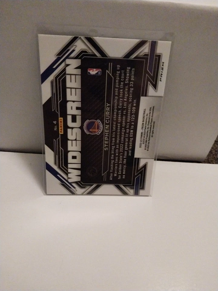 2022 Prizm Widescreen Stephen Curry Silver - Image 2 of 2