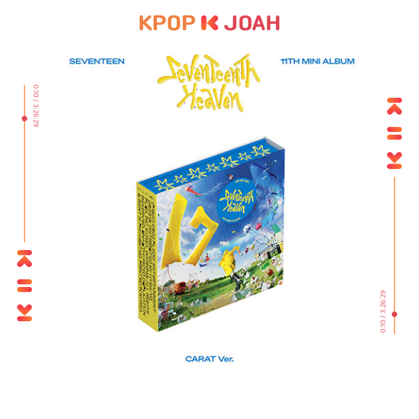 SEVENTEEN [SEVENTEENTH HEAVEN] 11th Mini Album CARAT Ver. CD+