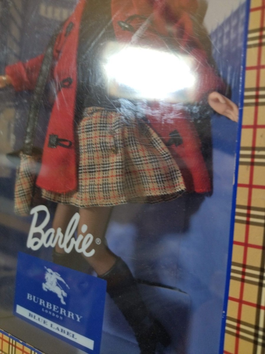 NEW Barbie Doll BURBERRY LONDON BLUE LABEL Limited Edition