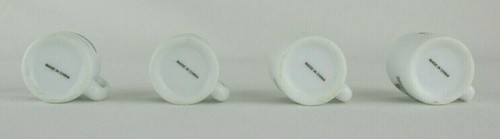 MLB Baseball Teams Mini Miniature Ceramic Coffee Mugs Team Logo Cups- Set of 4 - Picture 4 of 12