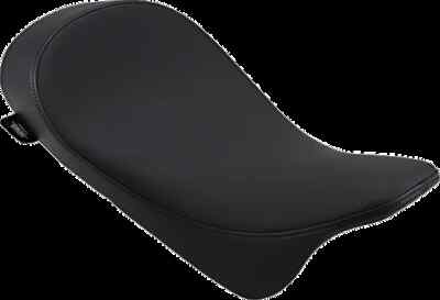 DS Black Silver Low Solo Seat for Harley Road King Classic 08-13
