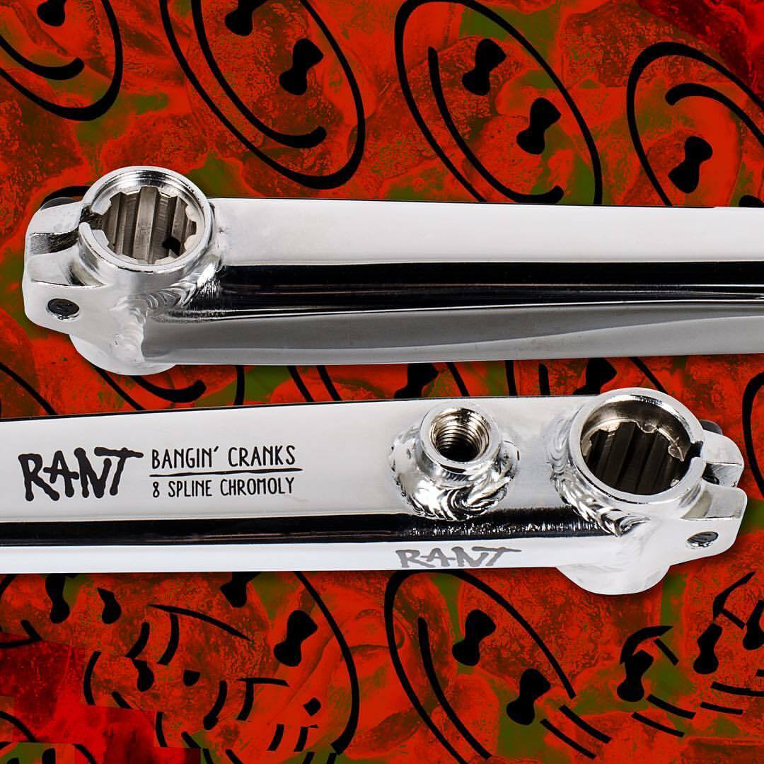 RANT BANGIN 8 BMX 3 pc CRANKS KIT 175 mm SUBROSA SHADOW GT