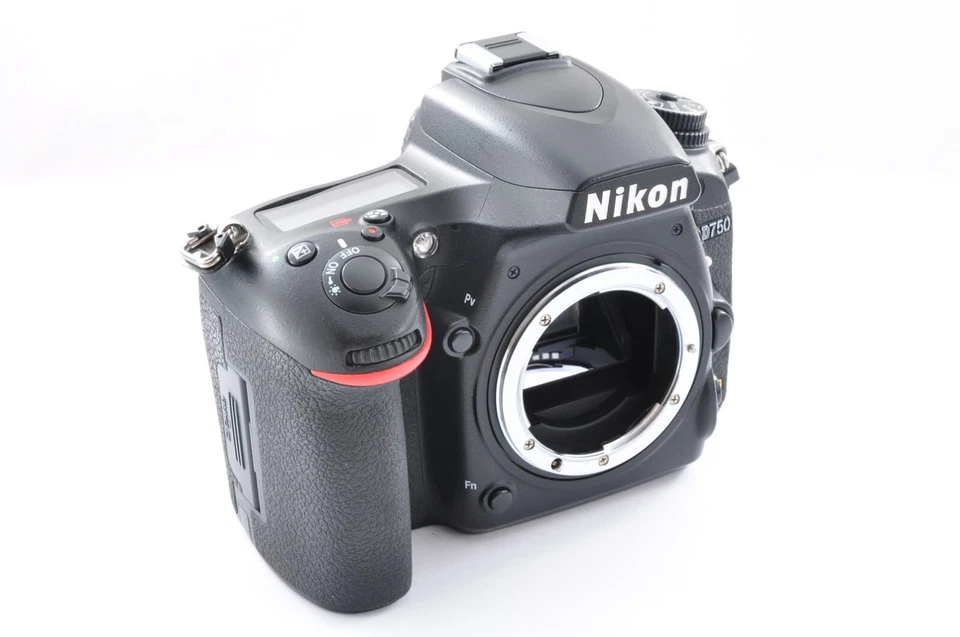 Nikon D750 24.3MP Digital SLR Camera body Black SC 56,797 From Japan Near MINT - Image 3 of 4