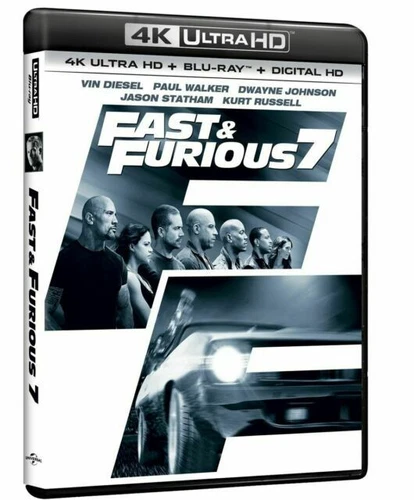 Chase Furious 7 Blu-rays