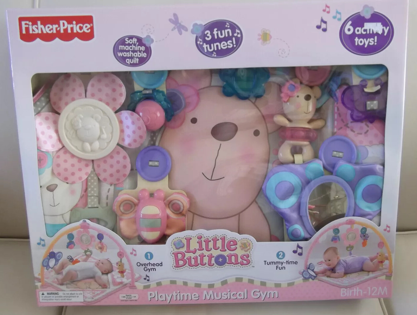 Fisher Price Little Buttons Musical Activity Gym