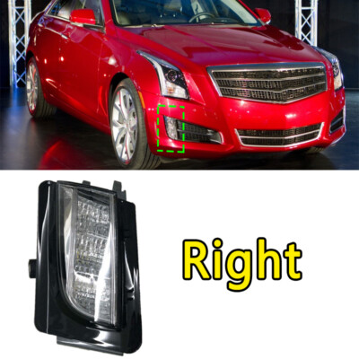 Right For Cadillac ATSL 2013 2014 2015-2019 Front Fog Lamp Daytime Running Light