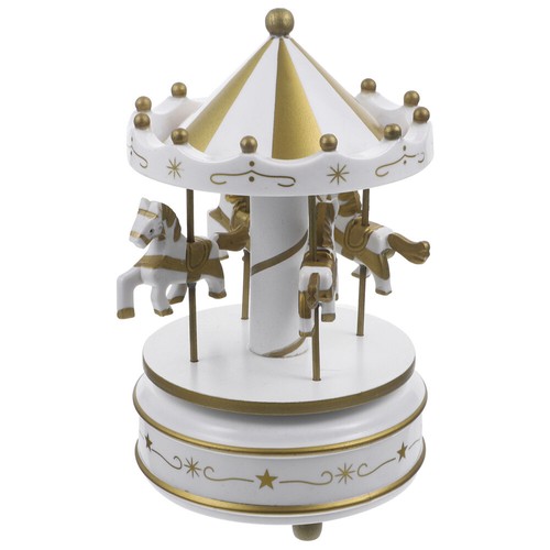 Horse Figurine Ornament Wind Up Music Box Kids Gift eBay